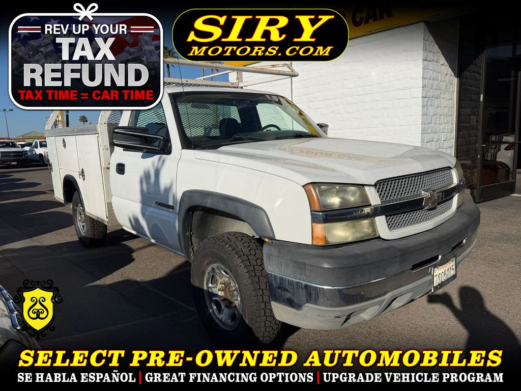 2004 CHEVROLET SILVERADO 2500 HD REGULAR CAB for sale in SAN DIEGO