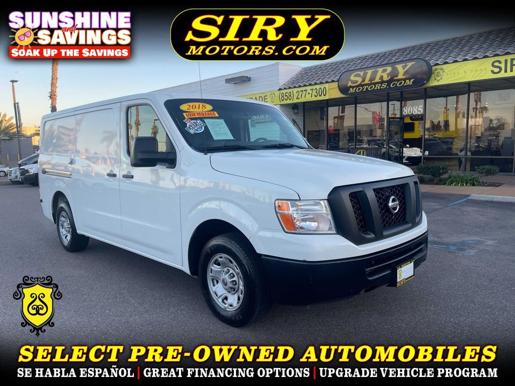 2018 NISSAN NV1500 CARGO for sale in SAN DIEGO