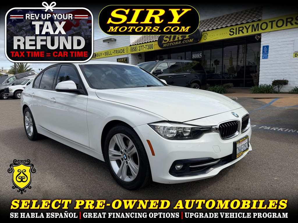 2016 BMW 3 SERIES for sale in SAN DIEGO