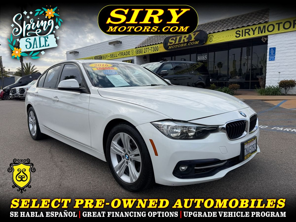2016 BMW 3 SERIES for sale in CHULA VISTA