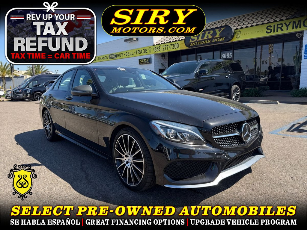 2018 MERCEDES-BENZ MERCEDES-AMG C-CLASS for sale in SAN DIEGO