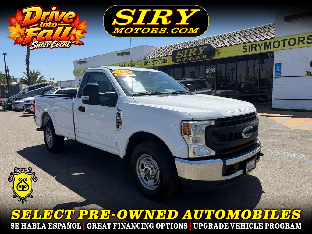 2020 FORD F250 SUPER DUTY REGULAR CAB for sale in SAN DIEGO