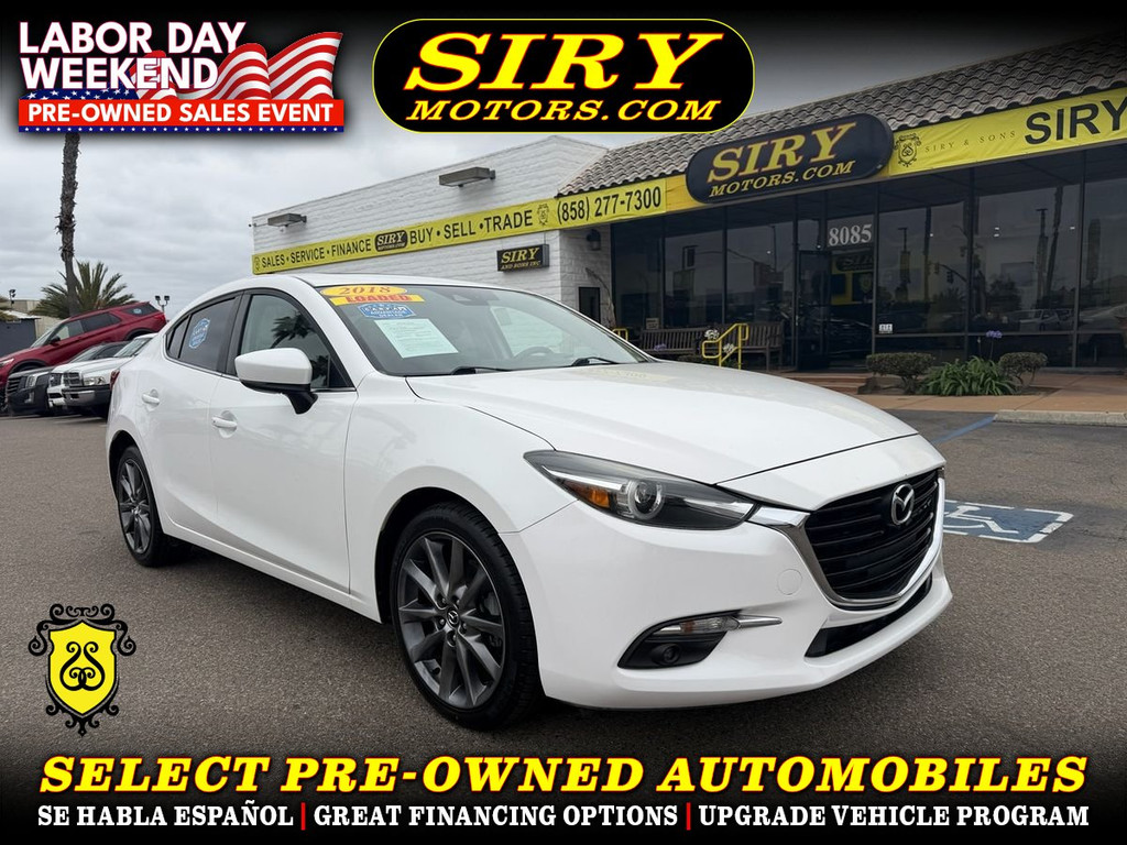 2018 MAZDA MAZDA3 for sale in CHULA VISTA