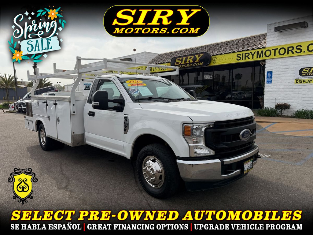 2020 FORD F350 SUPER DUTY REGULAR CAB & CHASSIS for sale in SAN DIEGO