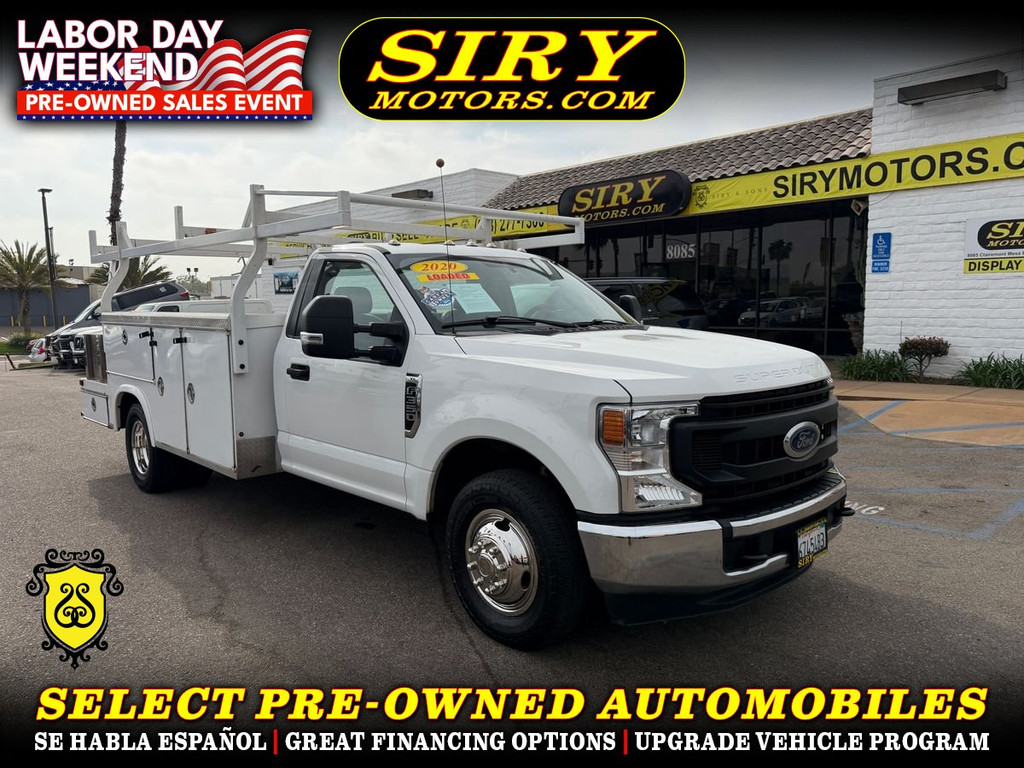 2020 FORD F350 SUPER DUTY REGULAR CAB & CHASSIS for sale in SAN DIEGO