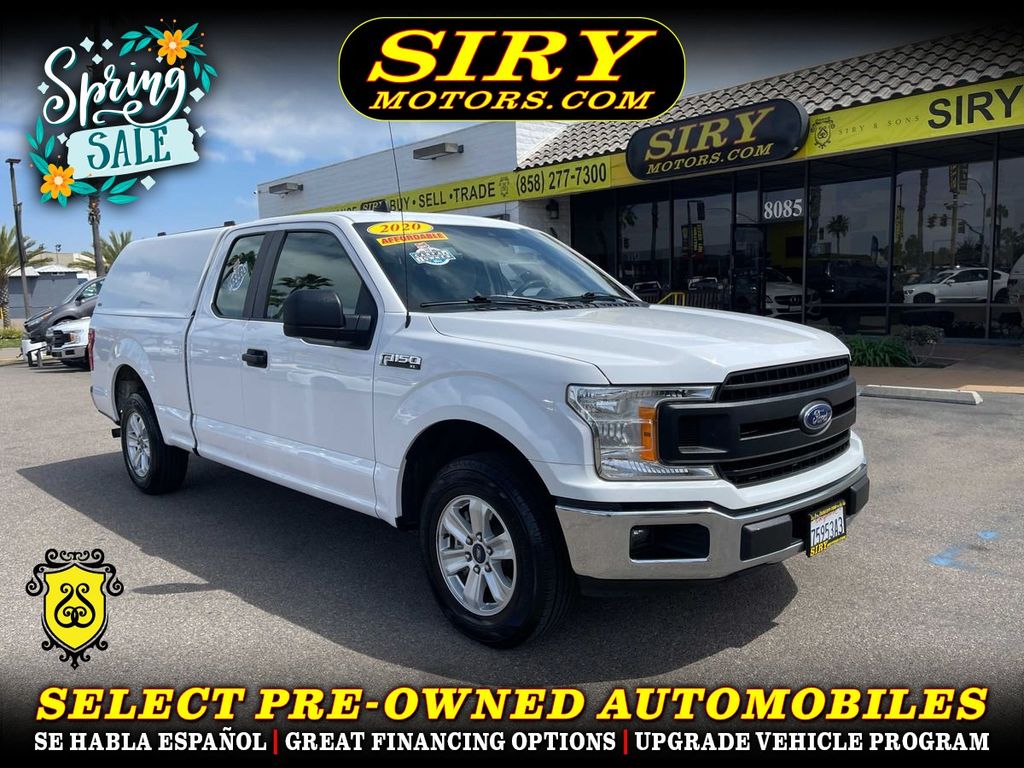 2020 FORD F150 SUPER CAB for sale in CHULA VISTA