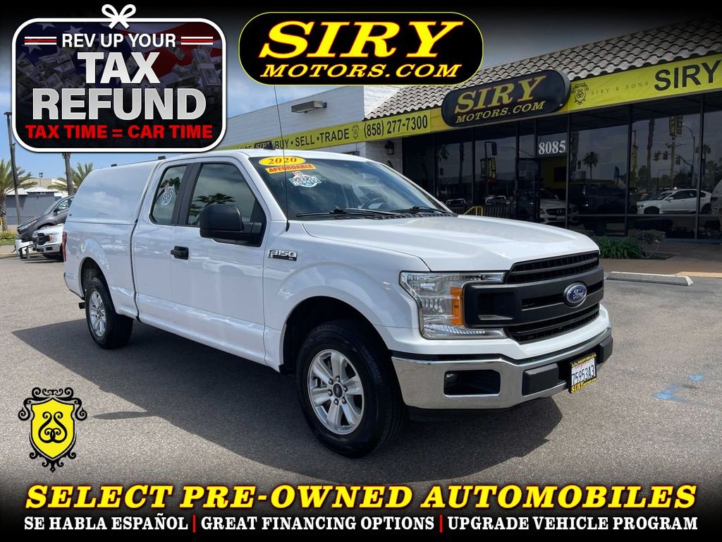 2020 FORD F150 SUPER CAB for sale in SAN DIEGO