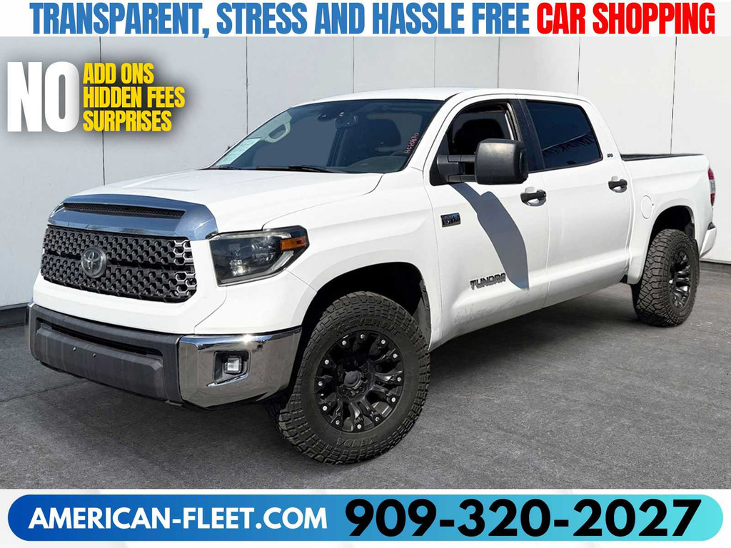 2019 TOYOTA TUNDRA CREWMAX for sale in FONTANA