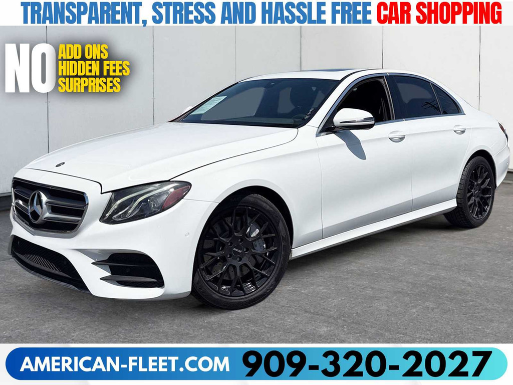2017 MERCEDES-BENZ E-CLASS for sale in FONTANA