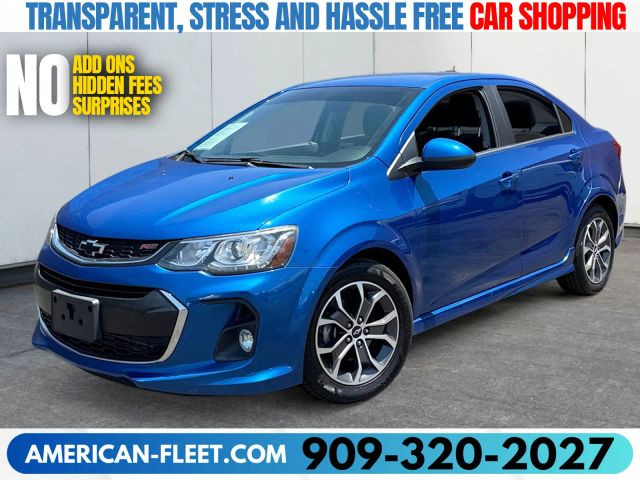 2019 CHEVROLET SONIC for sale in FONTANA