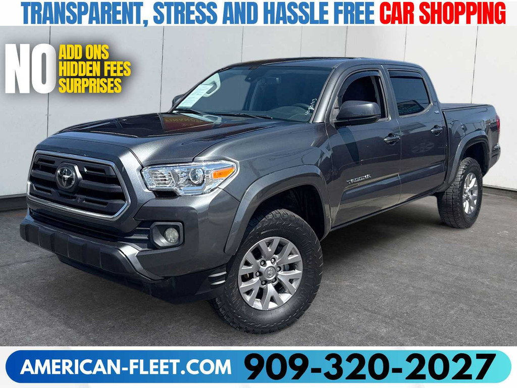 2018 TOYOTA TACOMA DOUBLE CAB for sale in FONTANA