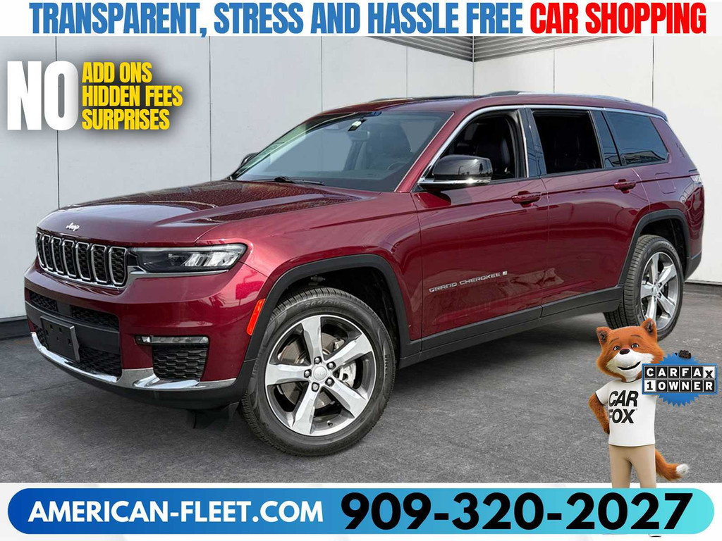 2022 JEEP GRAND CHEROKEE L for sale in FONTANA