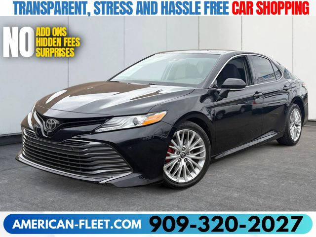 2018 TOYOTA CAMRY for sale in FONTANA
