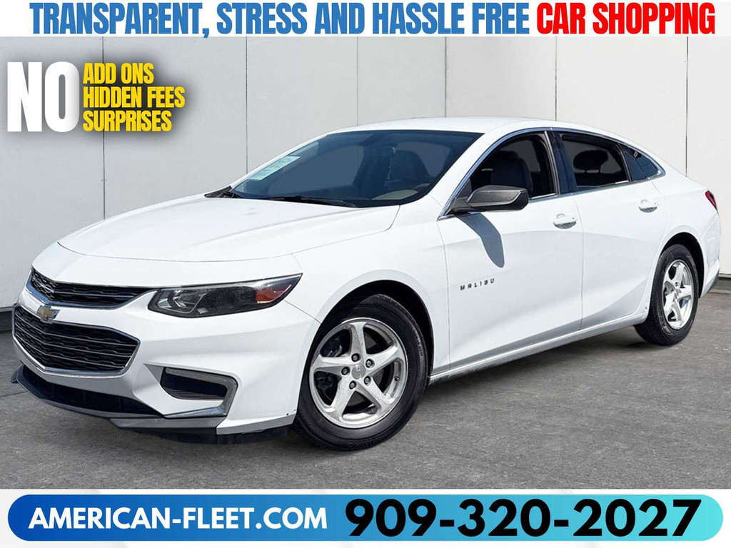 2018 CHEVROLET MALIBU for sale in FONTANA