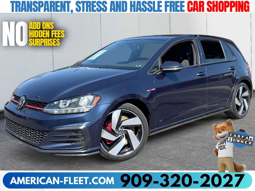2019 VOLKSWAGEN GOLF GTI for sale in FONTANA
