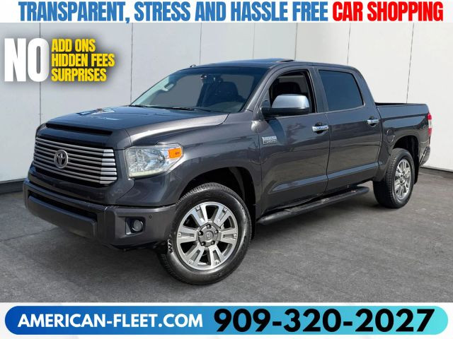 2017 TOYOTA TUNDRA CREWMAX for sale in FONTANA