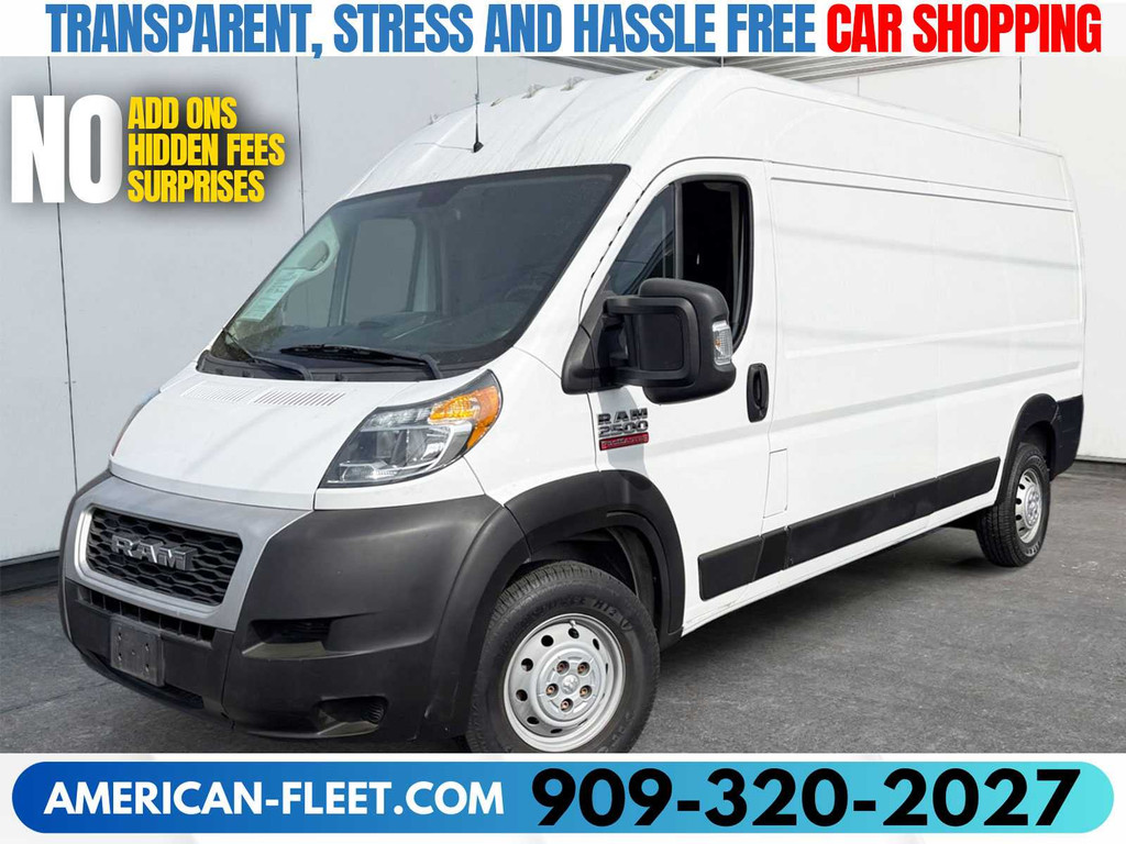 2021 RAM PROMASTER CARGO VAN for sale in FONTANA