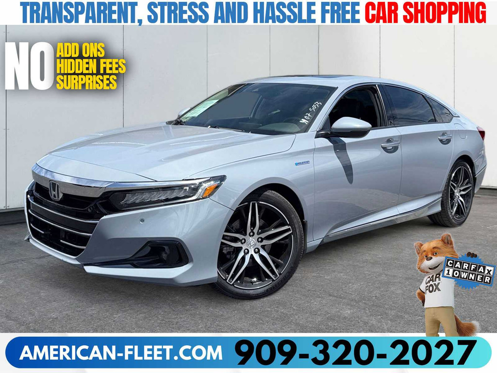 2022 HONDA ACCORD HYBRID for sale in FONTANA