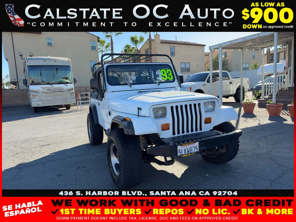 1993 JEEP YJ WRANGLER for sale in SANTA ANA