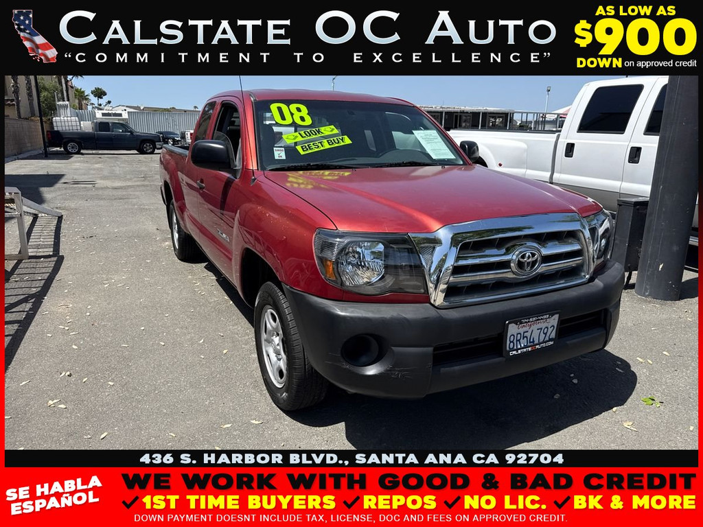 2008 TOYOTA TACOMA ACCESS CAB for sale in SANTA ANA