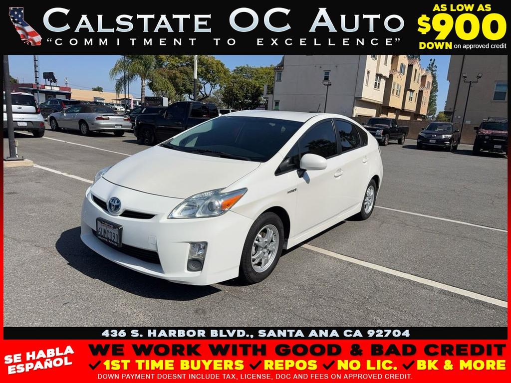 2011 TOYOTA PRIUS for sale in SANTA ANA