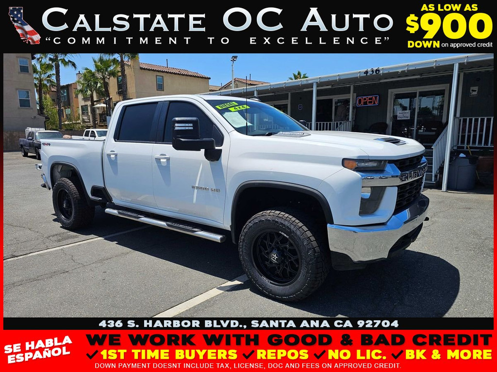 2021 CHEVROLET SILVERADO 2500 HD CREW CAB for sale in SANTA ANA
