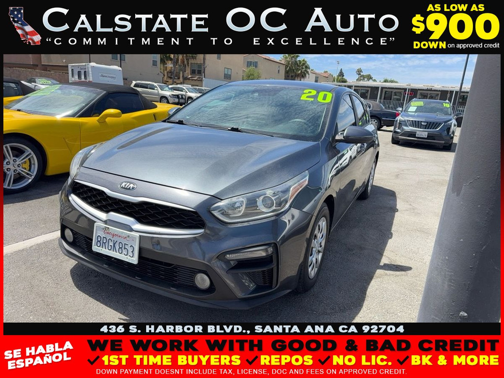 2020 KIA FORTE for sale in SANTA ANA