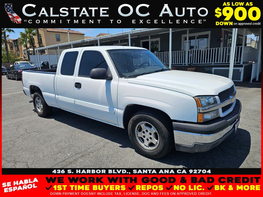 2004 CHEVROLET SILVERADO 1500 EXTENDED CAB for sale in SANTA ANA