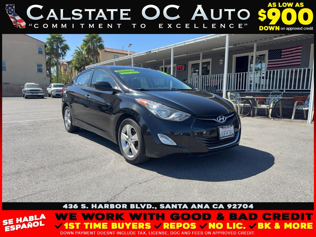 2012 HYUNDAI ELANTRA for sale in SANTA ANA