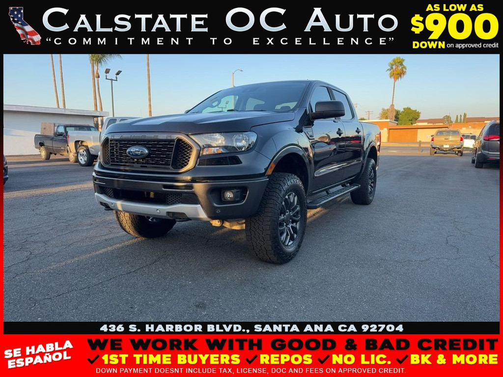 2019 FORD RANGER SUPERCREW for sale in SANTA ANA