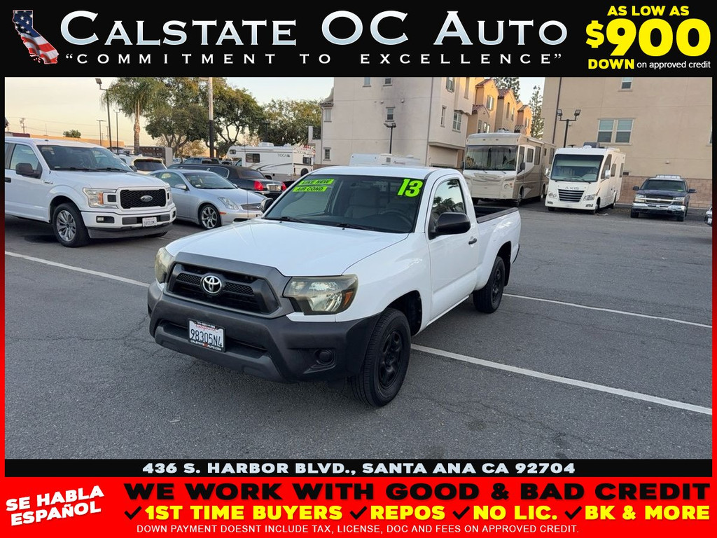 2013 TOYOTA TACOMA REGULAR CAB for sale in SANTA ANA