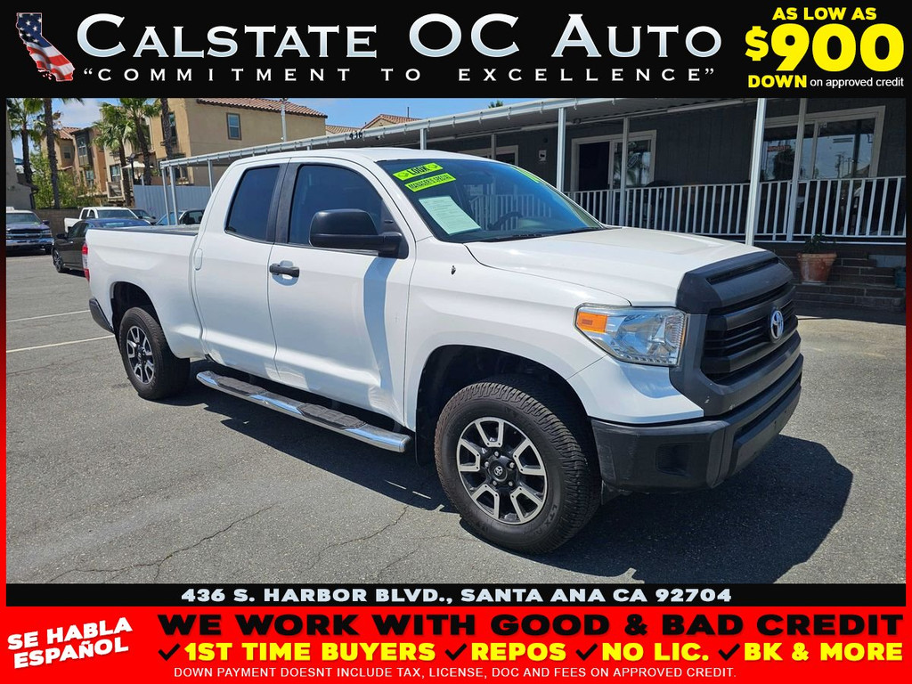 2014 TOYOTA TUNDRA DOUBLE CAB for sale in SANTA ANA