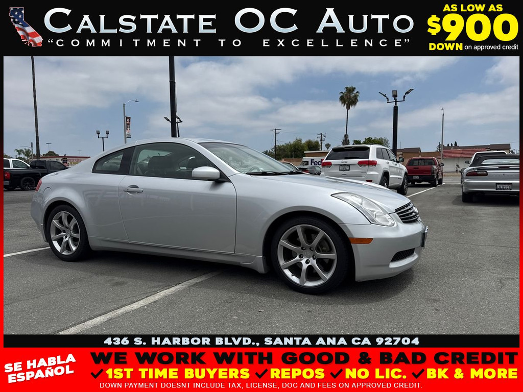 2006 INFINITI G for sale in SANTA ANA