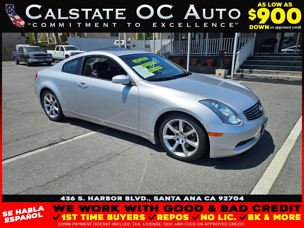 2006 INFINITI G for sale in SANTA ANA
