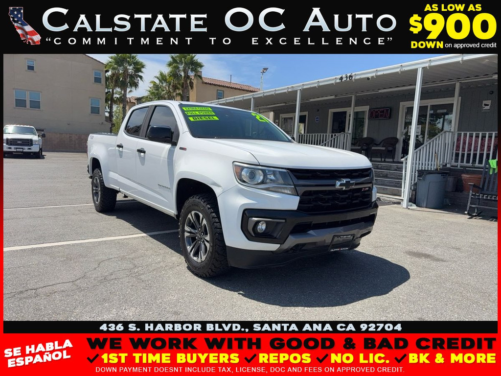 2021 CHEVROLET COLORADO CREW CAB for sale in SANTA ANA