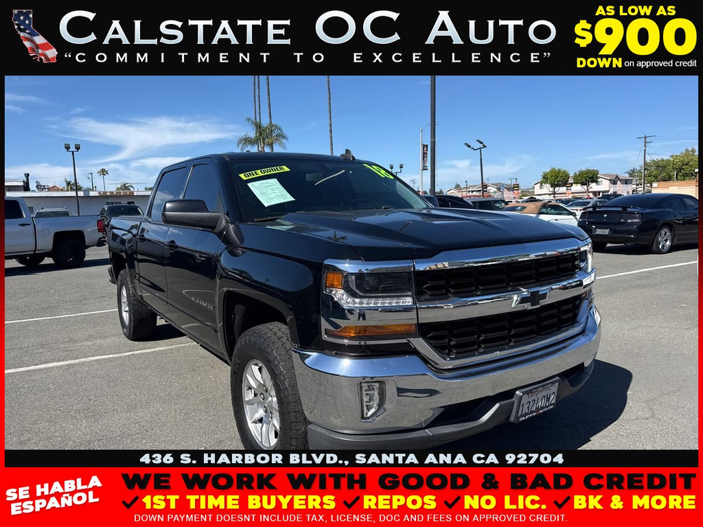 2018 CHEVROLET SILVERADO 1500 CREW CAB for sale in SANTA ANA