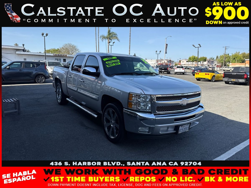 2012 CHEVROLET SILVERADO 1500 CREW CAB for sale in SANTA ANA