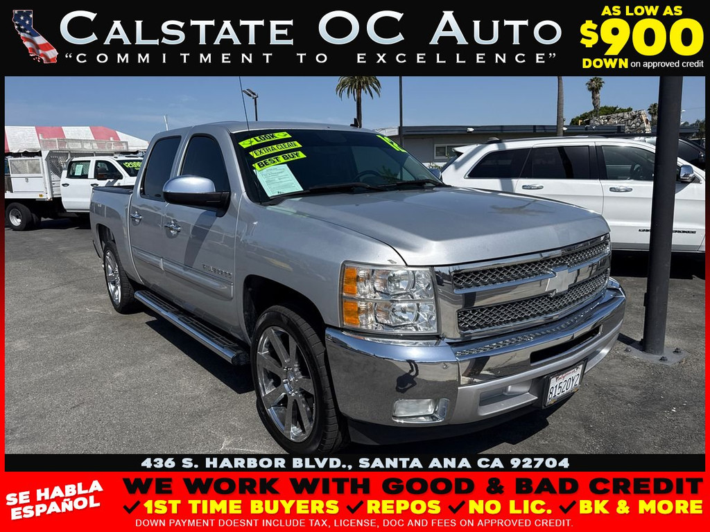 2012 CHEVROLET SILVERADO 1500 CREW CAB for sale in SANTA ANA
