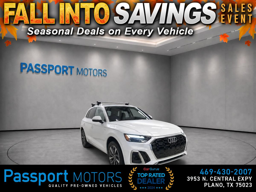 2023 AUDI Q5/PREMIUM PLUS PKG/NAVIGATION PKG for sale in PLANO