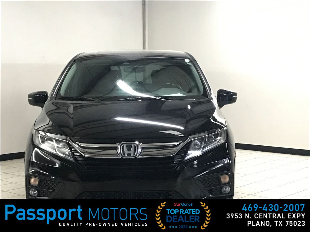 2019 HONDA ODYSSEY/EX-L/SUNROOF/BROWN INTERIOR for sale in PLANO