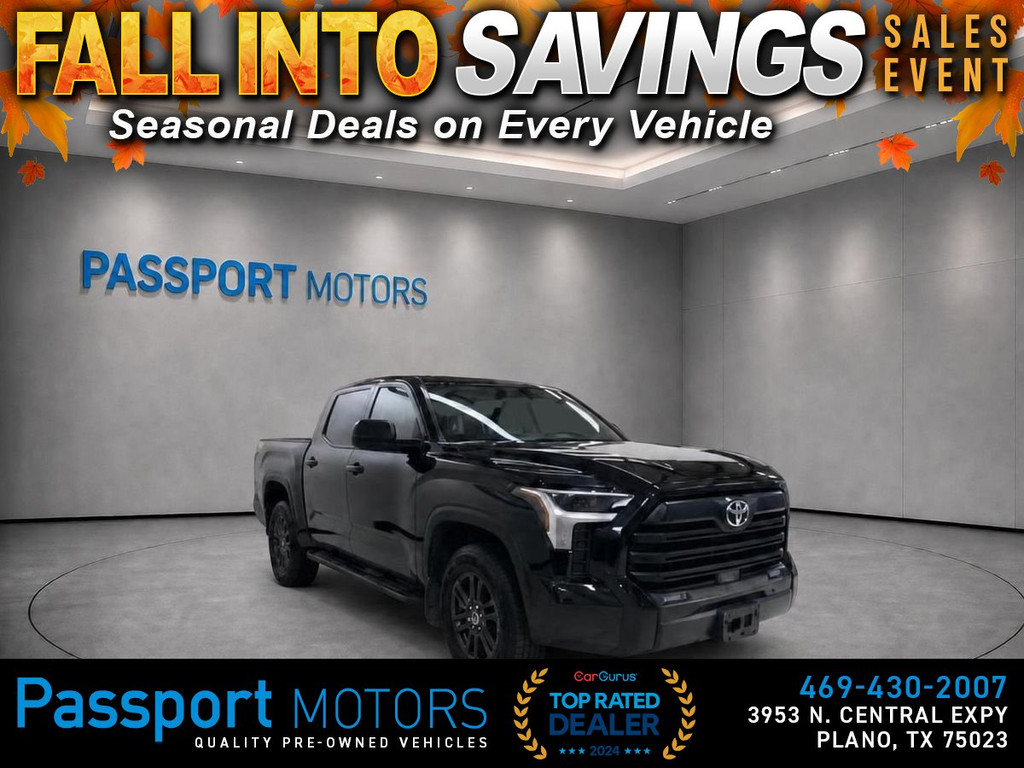 2024 TOYOTA TUNDRA CREWMAX/SX PACKAGE for sale in PLANO