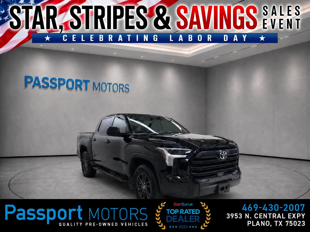 2024 TOYOTA TUNDRA CREWMAX/SX PACKAGE for sale in PLANO