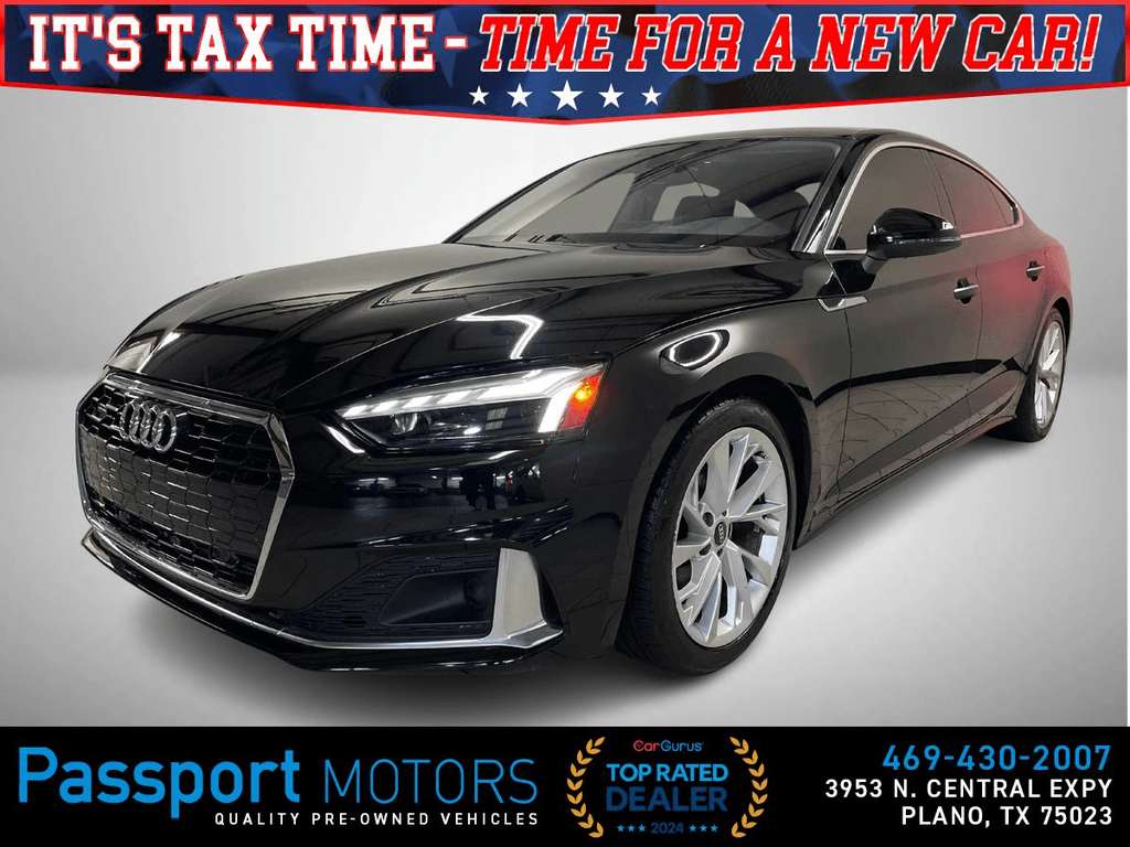 2023 AUDI A5/PREMIUM PKG/SUN ROOF/TINT for sale in PLANO
