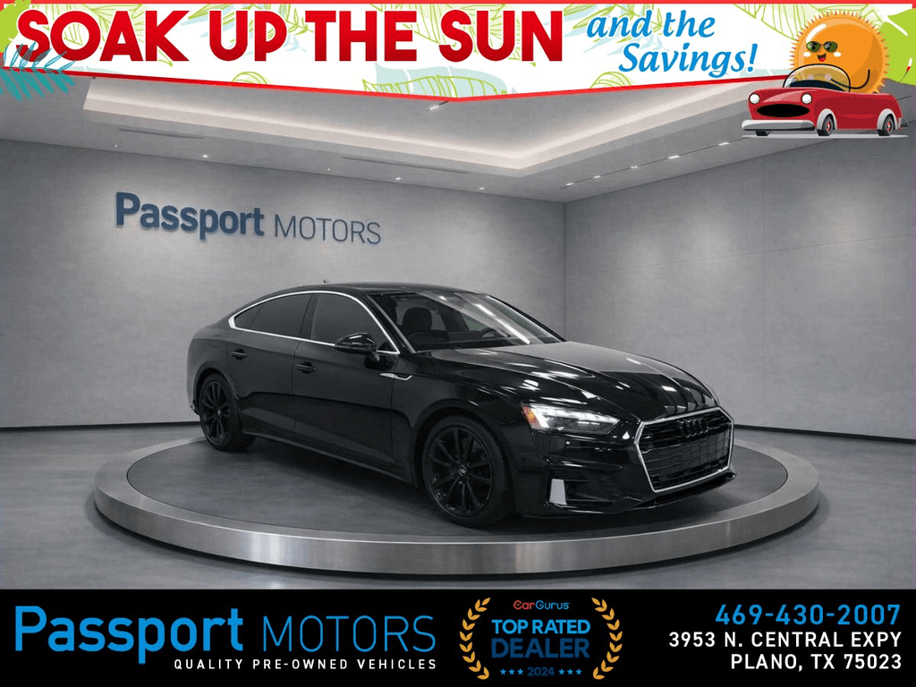 2023 AUDI A5/PREMIUM PKG/SUN ROOF/TINT for sale in PLANO