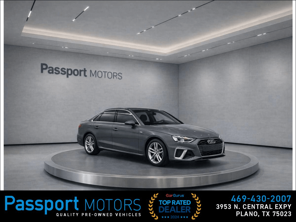 2022 AUDI A4/SPORT LINE/PREMIUM PLUS/TINT WINDOW for sale in PLANO
