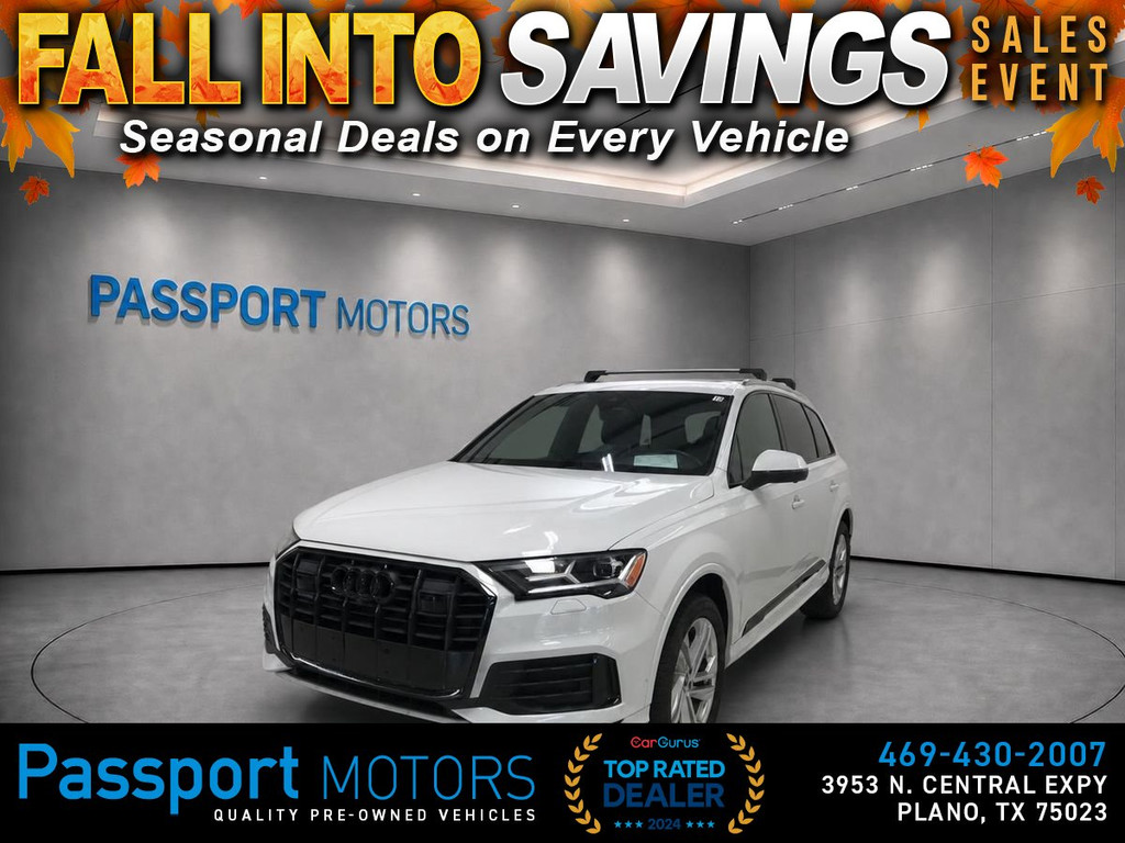 2022 AUDI Q7/PREMIUM PLUS/UP GRADED 20" WHEELS for sale in PLANO