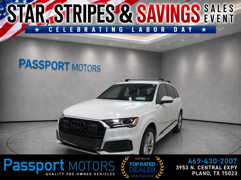 2022 AUDI Q7/PREMIUM PLUS/UP GRADED 20" WHEELS for sale in PLANO