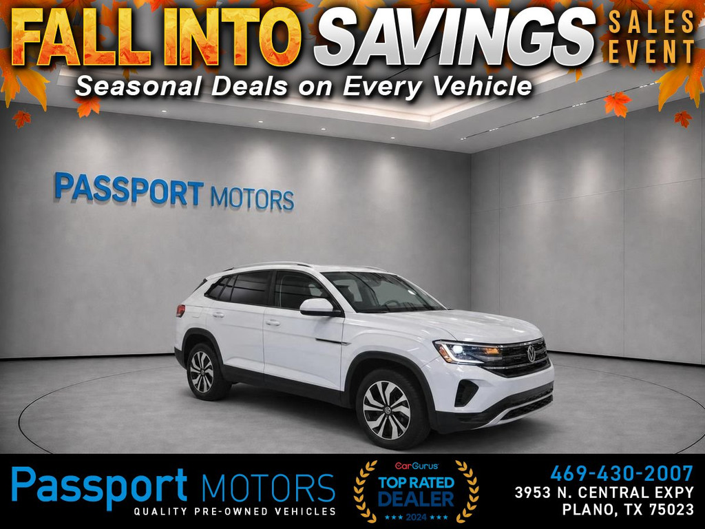 2024 VOLKSWAGEN ATLAS CROSS SPORT/VENTILATED SEATS for sale in PLANO