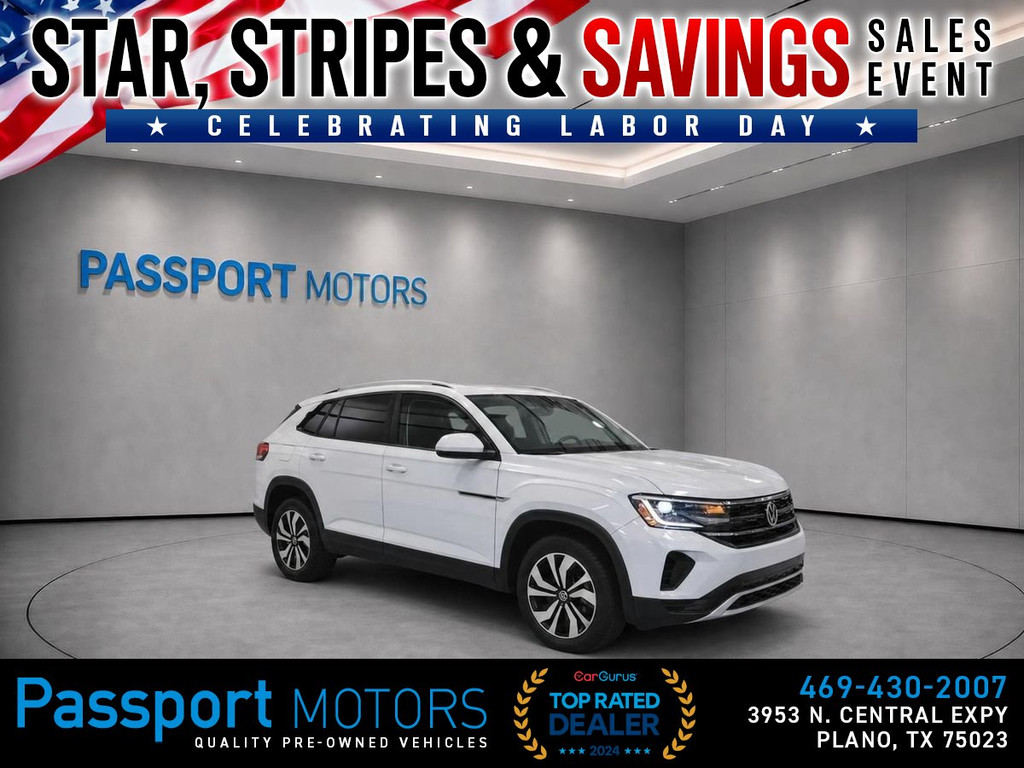 2024 VOLKSWAGEN ATLAS CROSS SPORT/VENTILATED SEATS for sale in PLANO