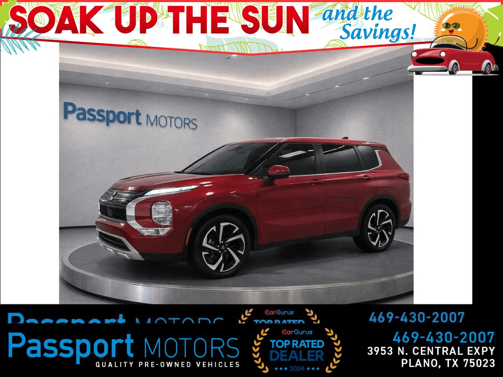 2024 MITSUBISHI OUTLANDER/THIRD ROW SEAT/UP GRADED WHEELS for sale in PLANO